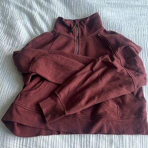 Lululemon cropped scuba sweatshirt